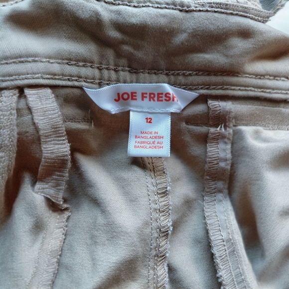 Joe Fresh Women's Tan Wide Leg Pants - Picture 6 of 7